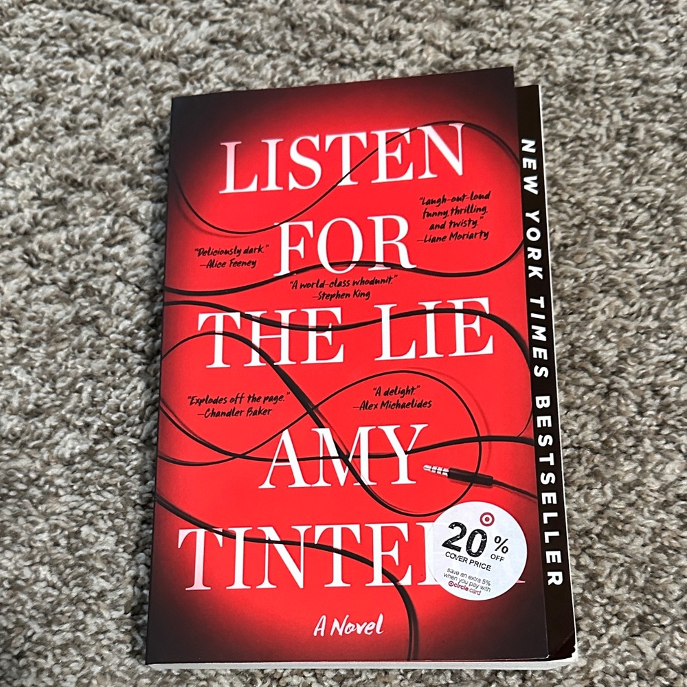 Listen for the Lie Novel by Amy Tintera